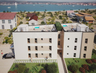 SUKOŠAN- S5- Penthouse 30m OD PLAŽE- pogled na more