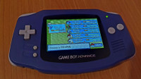 Gameboy Advance + IPS display + usb-c baterija