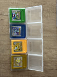 Pokemon Gold-Pokemon green-Pokemon Yellow-Pokemon Crystal - 20€ svaka