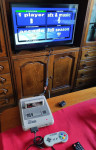 Super Nintendo + Kutija + Super GameBoy + 4 igre