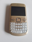 Nokia C3-00 ,091/092 mreže,sa punjačem ---Gold