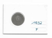 10 pfennig 1892 F