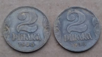 2 DINARA 1938