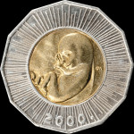 25 kuna - 2000.

beba, fetus