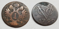 2x STARA NOVČIĆA, AUSTRIJA 1800. i NIZOZEMSKA 1790. g.