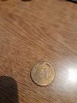 5 pfennig 1995 germany
