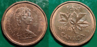Canada 1 cent, 1984 ***/