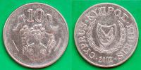 Cyprus 10 cents, 2002 ***/