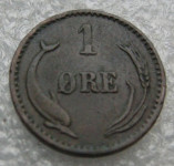 DENMARK 1 ORE 1897