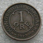 DENMARK 1 ORE 1910