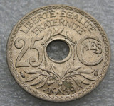 FRANCE 25 CENTIMES .1939.