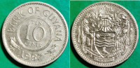 Guyana 10 cents, 1987 ***/