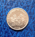 HRVATSKA CROATIA 50 LIPA 2002 god. DEGENIJA (DEGENIA VELEBITICA)