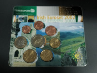 Irska, set kovanica od 1 cent do 2 eura, 2002 g.