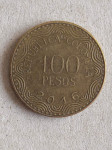 Kolumbija 100 pesosa