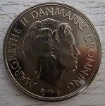 Kovanica 1 Kruna (Danska) 1987.