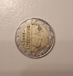 KOVANICA 2 EURO LUXEMBOURG 2008 EU „LËTZEBUERG“