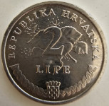 Kovanica 2 Lipe (Hrvatska) 2006.