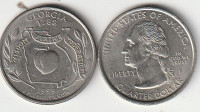 QUATER DOLAR 1999 D,1999 P,GEORGIA 1,3€ KOM USA