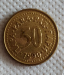 50 PARA 1990, SFRJ JUGOSLAVIJA