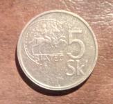 Slovačka kovanica 5 Kruna