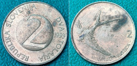 Slovenia 2 tolarja, 1993 /