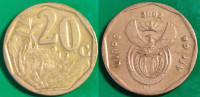 South Africa 20 cents, 2002 ***/