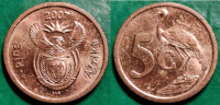 South Africa 5 cents, 2007 ***/