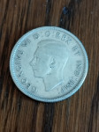 Srebrnjak 25 Cents 1937  George Vl