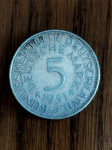 Srebrnjak 5 Mark 1951 G Germany