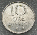 SWEDEN 10 ORE 1973