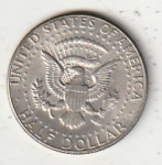 USA HALF DOLAR 1969 D SREBRO