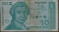 100 HRVATSKIH DINARA