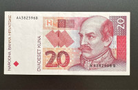 20 kuna 1993. (prva serija)