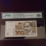 200 kuna 1993 god. Gradirana UNC