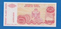 4821 - Banja Luka BOSNA  50000  DINARA 1993  A 0504806 UNC