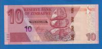 5224 /  ZIMBABWE 10 DOLLARS 2020  /  UNC / ORIGINALNA NOVČANICA