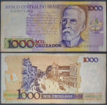 BRAZIL (1988) 1000 Cruzados