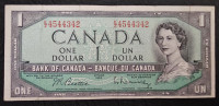 CANADA- 1 DOLLAR 1954.