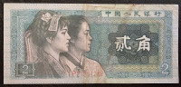 CHINA- 2 JIAO 1980.