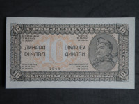 D.F. Jugoslavija 10 DIN.-1944,( PARTIZAN S PUŠKOM )-UNC