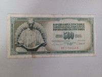 Dvije novčanice 500 dinara (Jugoslavija 1978. i 1981.)