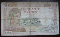 Francuska 50 Francs 1936