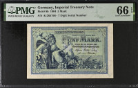 GERMANY 5 MARK 1904 PMG 66 EPQ