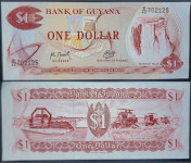 GUYANA / GVAJANA (1992) 1 Dollar UNC