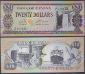 GUYANA / GVAJANA (2018) 20 Dollars UNC