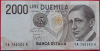 Italija 2000 lira,1990. + 500 l.,1979.g.