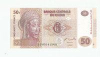 CONGO 50 franaka 2007. UNC