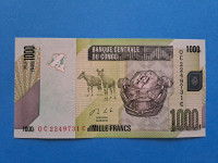 Kongo (Congo) 1000 Francs 2013 UNC