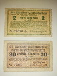 Litva, Mitau (modern Jelgava) 2, 30 kopecks lot, 1915. (vg/f) WWI RR